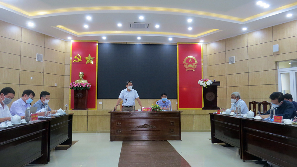 Bí thư Tỉnh ủy Khánh Hòa Nguyễn Hải Ninh kết luận tại buổi làm việc