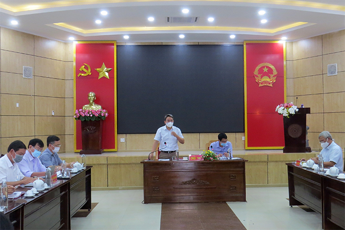 Bí thư Tỉnh ủy Khánh Hòa Nguyễn Hải Ninh kết luận tại buổi làm việc với thị xã Ninh Hòa