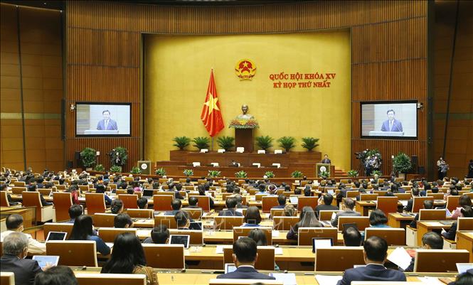 Khai mạc kỳ họp thứ nhất, Quốc hội khóa XV