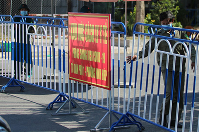 Phong tỏa toàn bộ xã Vĩnh Lương (TP. Nha Trang) kể từ 0 giờ ngày 28-7