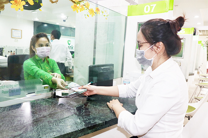 Transaction at Vietcombank Nha Trang