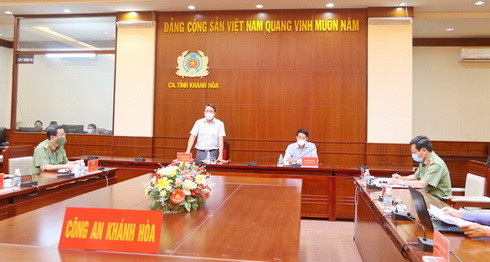 Ông Nguyễn Hải Ninh phát biểu tại buổi làm việc