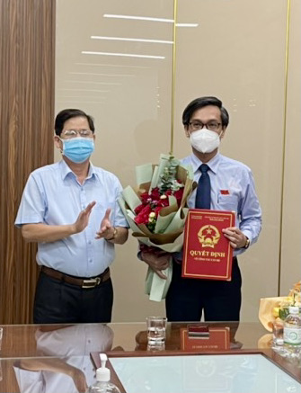 Ông Vũ Chí Hiếu giữ chức vụ Phó Giám đốc Sở Tài nguyên và Môi trường Khánh Hòa