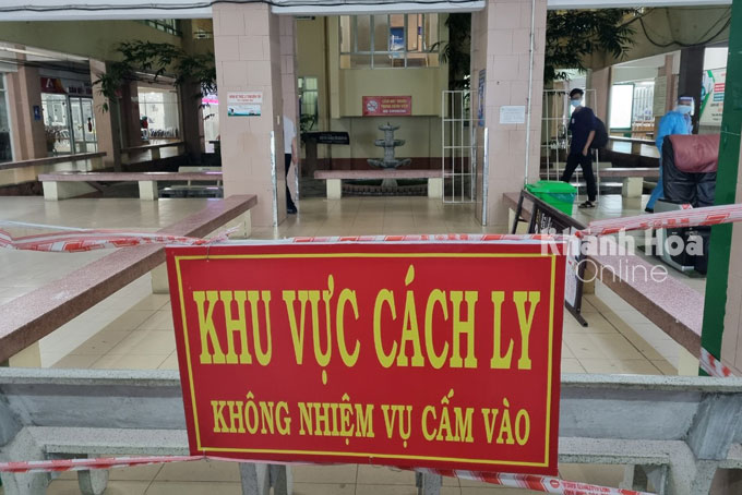 Bệnh viện Đa khoa tỉnh Khánh Hòa phong tỏa thêm khu B.