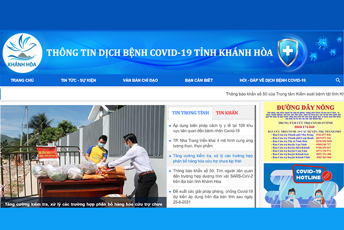 Tiếp nhận thông tin phản ánh của người dân về phòng, chống dịch Covid-19
