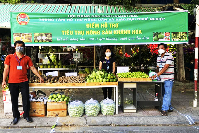 Hỗ trợ nông dân tiêu thụ nông sản