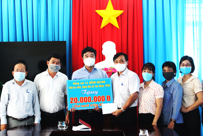 Sở Lao động - Thương binh và Xã hội khảo sát thành lập Cơ sở trợ giúp xã hội dã chiến