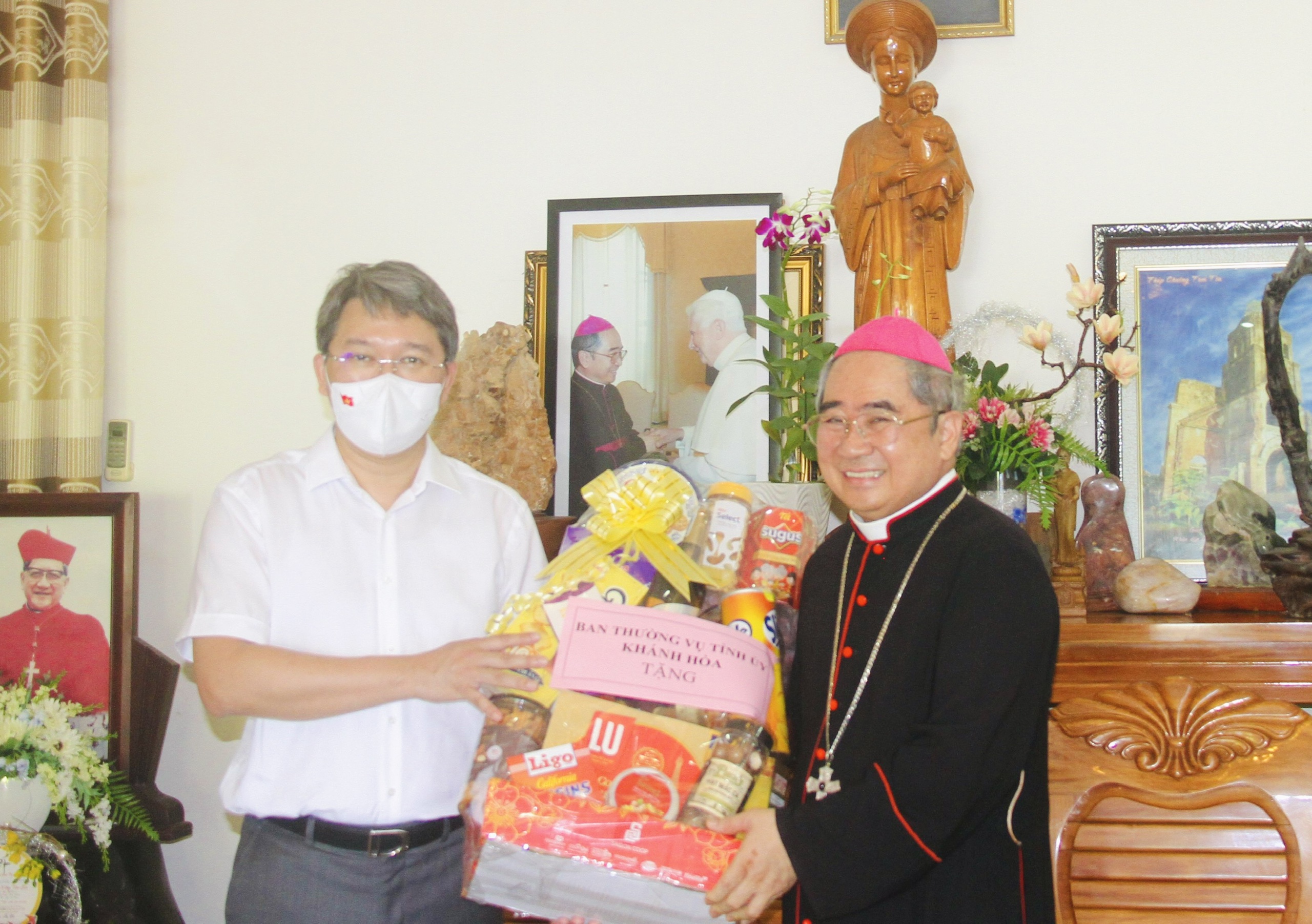 Bí thư Tỉnh ủy Nguyễn Hải Ninh thăm các cơ sở tôn giáo nhân dịp lễ Quốc khánh 2-9