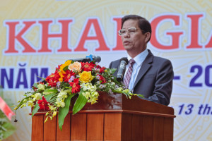 Phát biểu của ông Nguyễn Tấn Tuân - Phó Bí thư Tỉnh ủy, Chủ tịch UBND tỉnh Khánh Hòa tại lễ khai giảng năm học 2021 - 2022