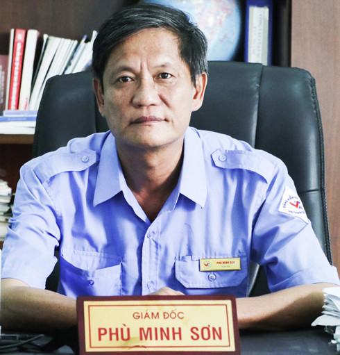 Ông Phù Minh Sơn - Giám đốc Trung tâm đăng kiểm xe cơ giới tỉnh Khánh Hòa