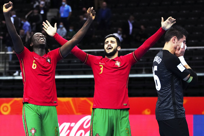 Tuyển Bồ Đào Nha ăn mừng sau chiến tích lọt vào chung kết World Cup. Nguồn: fifa