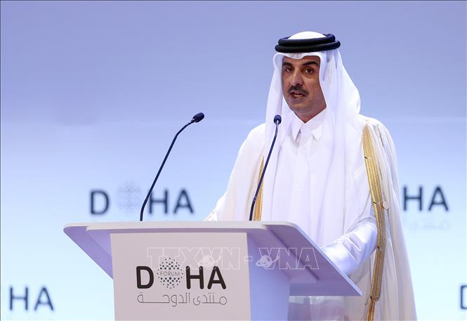 Quốc vương Qatar Sheikh Tamim bin Hamad Al Thani. Ảnh: AFP/TTXVN