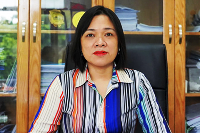 Bà Trần Thu Mai - Giám đốc Sở Nội vụ