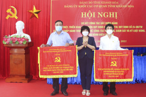 Đảng ủy Khối các cơ quan tỉnh Khánh Hòa sơ kết công tác xây dựng Đảng, triển khai nhiệm vụ quý IV