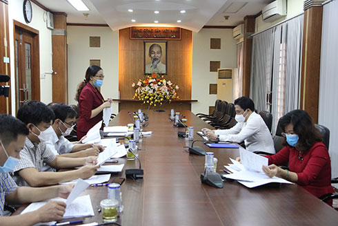 Họp Hội đồng tuyển dụng công chức, viên chức khối Đảng, đoàn thể tỉnh