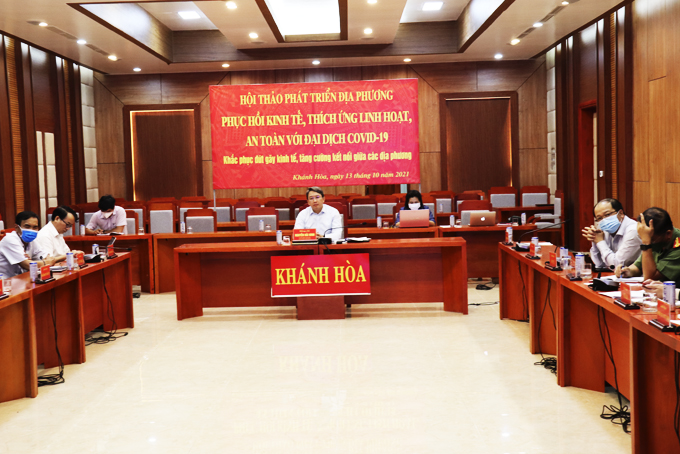 Hội thảo trực tuyến về Khắc phục đứt gãy kinh tế, tăng cường kết nối giữa các địa phương