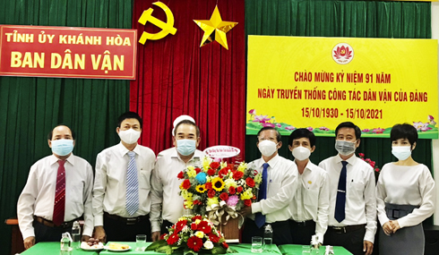 Kỷ niệm 91 năm Ngày truyền thống công tác Dân vận của Đảng