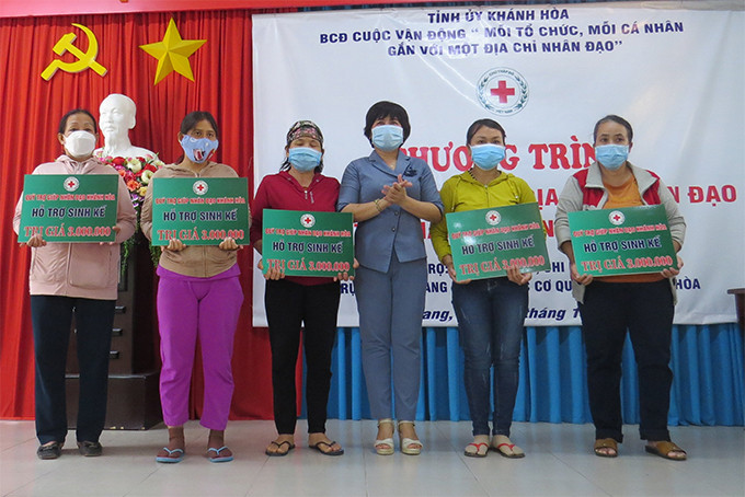 Hỗ trợ sinh kế cho người dân ở TP. Nha Trang