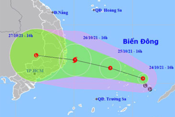 Học sinh Khánh Hòa nghỉ học tránh áp thấp nhiệt đới, bão (cơn bão số 9)