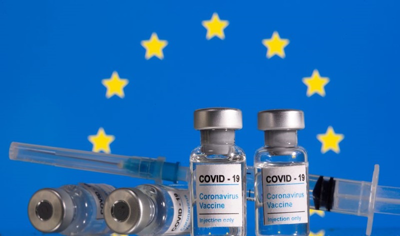 EU là một trong những khu vực có độ phủ vaccine cao nhất thế giới. (Ảnh: Reuters) 