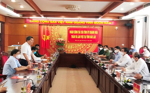 Tỉnh Khánh Hòa hỗ trợ vật chất giúp tỉnh Đắk Lắk phòng, chống dịch Covid-19