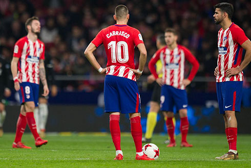 Atletico Madrid đang thi đấu không được tốt trong giai đoạn đầu mùa giải 2021 - 2022.