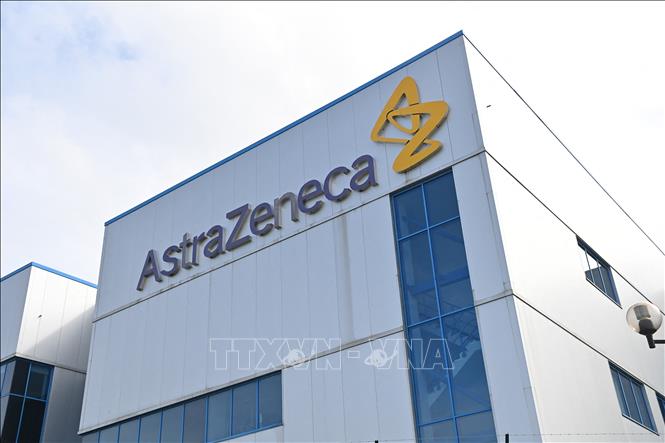 Trụ sở hãng dược AstraZeneca tại Macclesfield, Cheshire, Anh. Ảnh: AFP/TTXVN