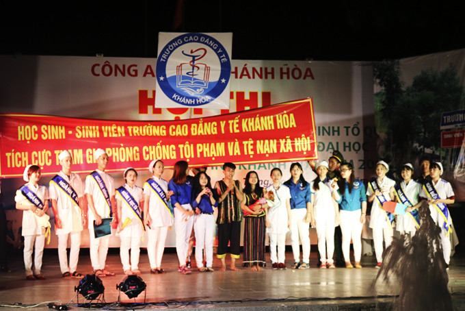Trường Cao đẳng Y tế Khánh Hòa tham gia hội thi tìm hiểu phong trào  Toàn dân bảo vệ an ninh Tổ quốc.