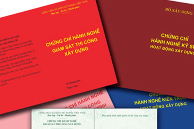 Cảnh báo về việc mạo chứng chỉ hành nghề hoạt động xây dựng