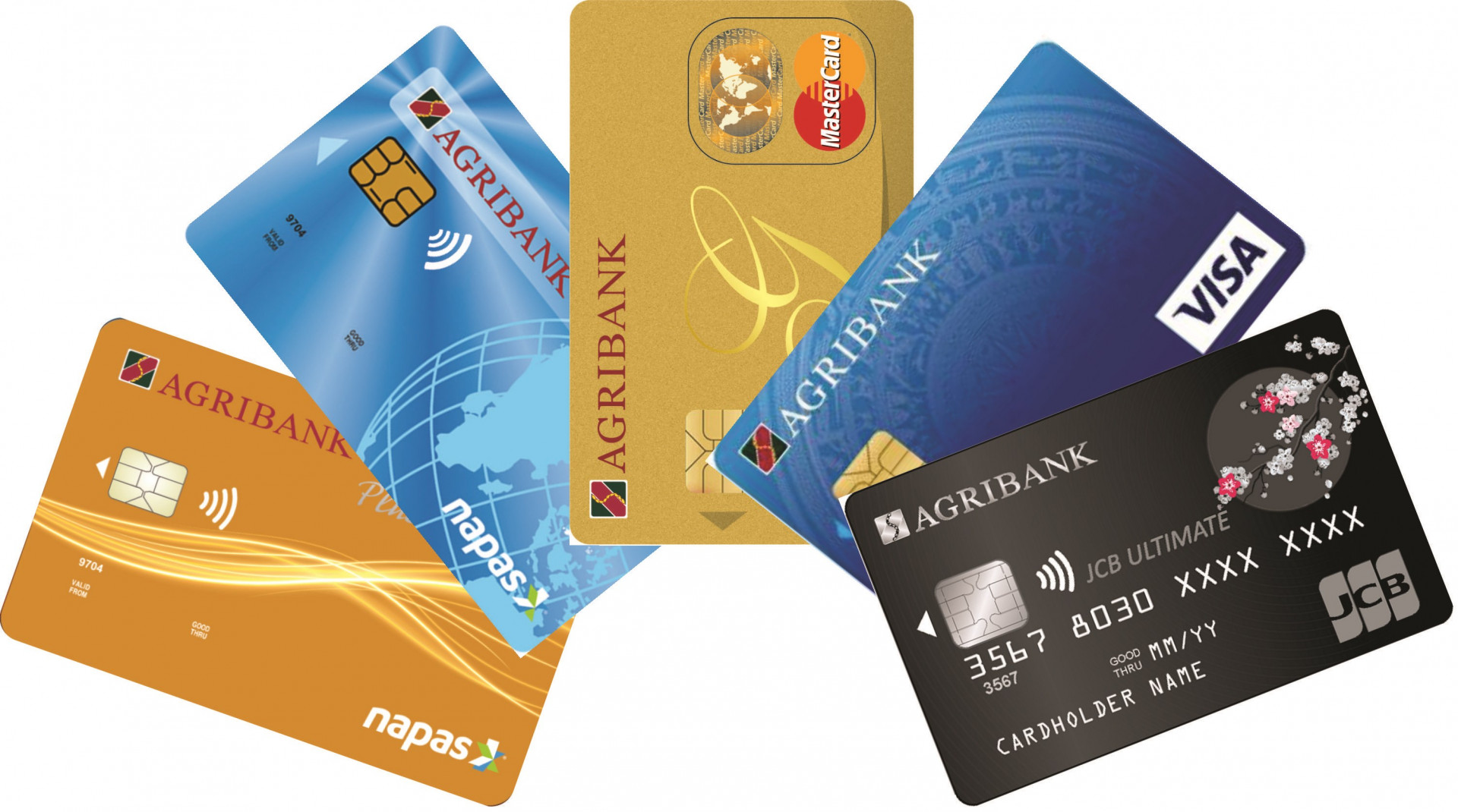 Thẻ chip Agribank nhiều tiện ích và an toàn.