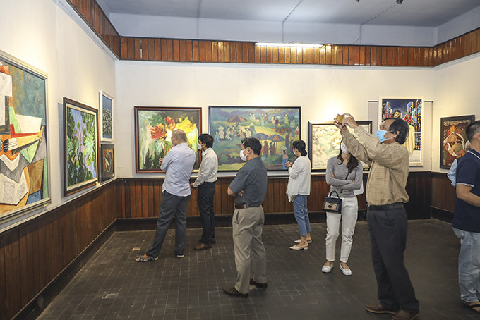Fine art exhibition held by Khanh Hoa Literature and Art Association in December, 2021