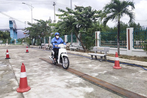 Vạn Ninh: Tập huấn an toàn giao thông cho hơn 30 đoàn viên, thanh niên