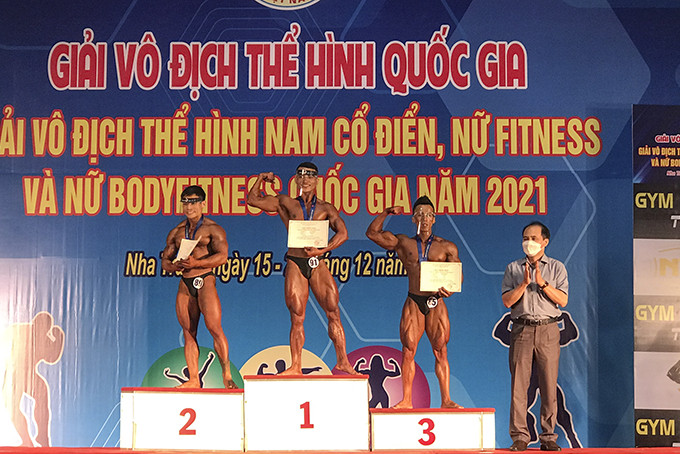 Khanh Hoa athlete wins gold medal at the 2021 national championships 