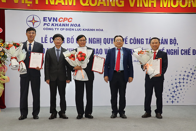 Công ty Cổ phần Điện lực Khánh Hòa: Công bố các nghị quyết về công tác cán bộ