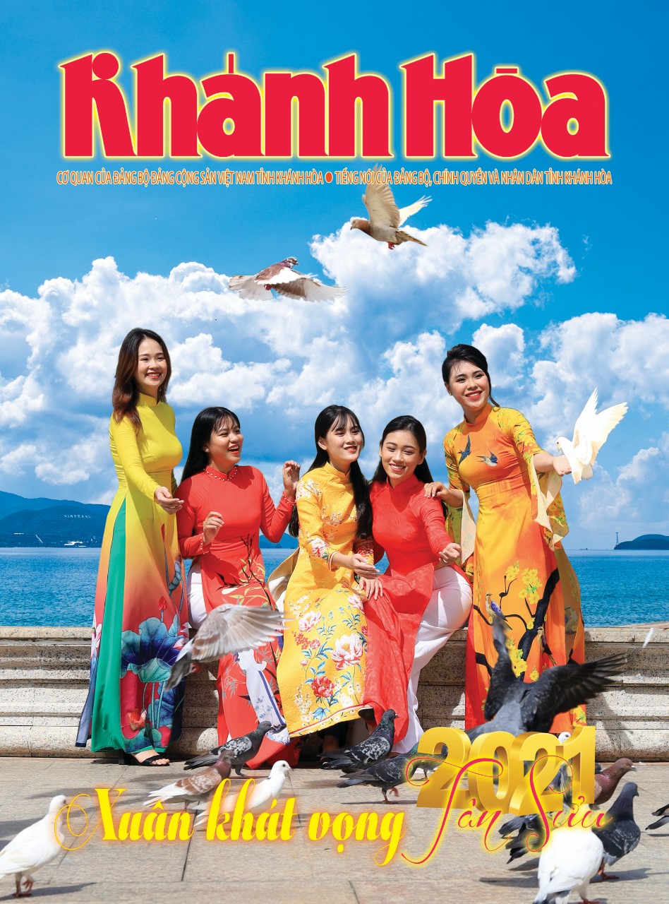 2021 Tet publication of Khanh Hoa Newspaper wins Prize B of impressive cover