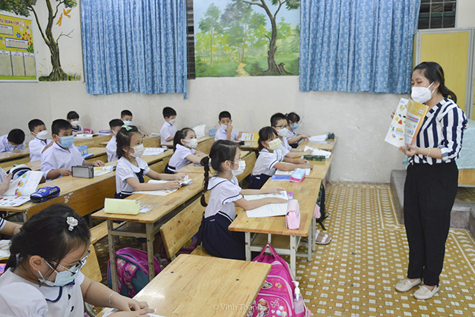 Kiểm tra, đánh giá học kỳ I cấp tiểu học: Ưu tiên phương thức làm bài trực tiếp