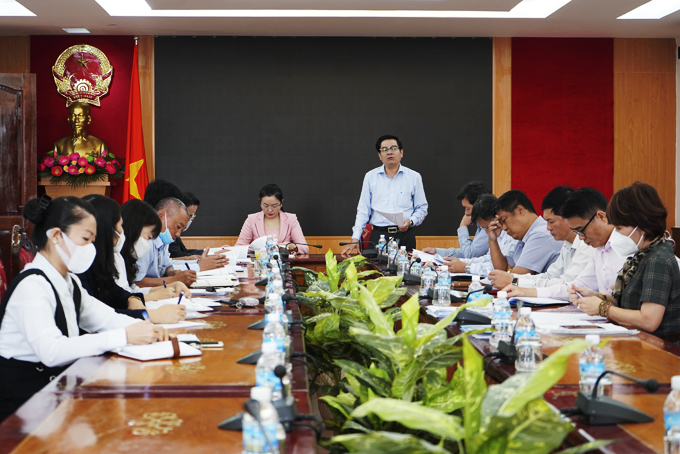 Làm việc với UBND tỉnh về công tác giải quyết khiếu nại, tố cáo giai đoạn 2016 -2021