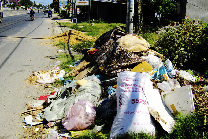 Bỏ rác bừa bãi