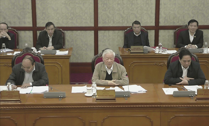 Bộ Chính trị họp cho ý kiến về Đề án tổng kết 10 năm thực hiện Kết luận số 53-KL/TW, ngày 24/12/2012 của Bộ Chính trị về xây dựng, phát triển tỉnh Khánh Hòa đến năm 2020 và tầm nhìn đến năm 2030