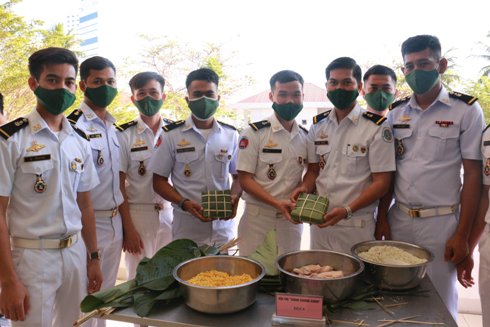 Các học viên Hải quân Campuchia  