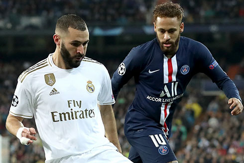 Paris Saint-Germain và Real Madrid đang có lực lượng khá là tương đương với nhau.