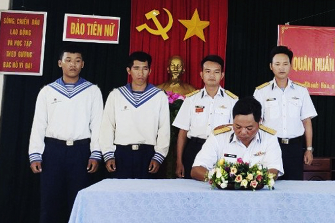 Các đơn vị khối đảo, Lữ đoàn 146 Hải quân: Ra quân huấn luyện năm 2022