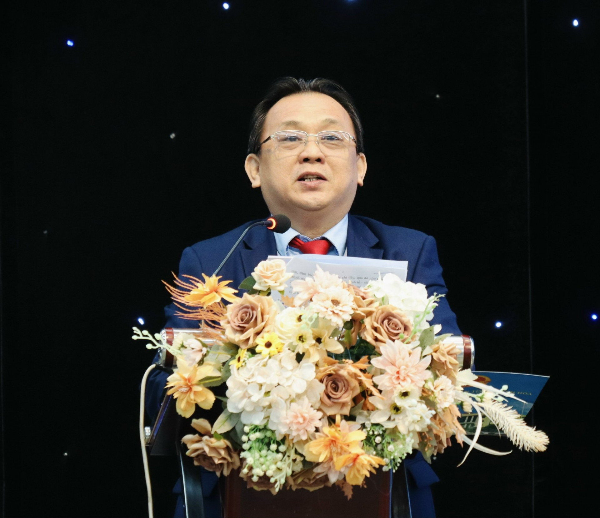 Phó Chủ tịch Thường trực UBND tỉnh Khánh Hòa phát biểu chỉ đạo tại hội nghị