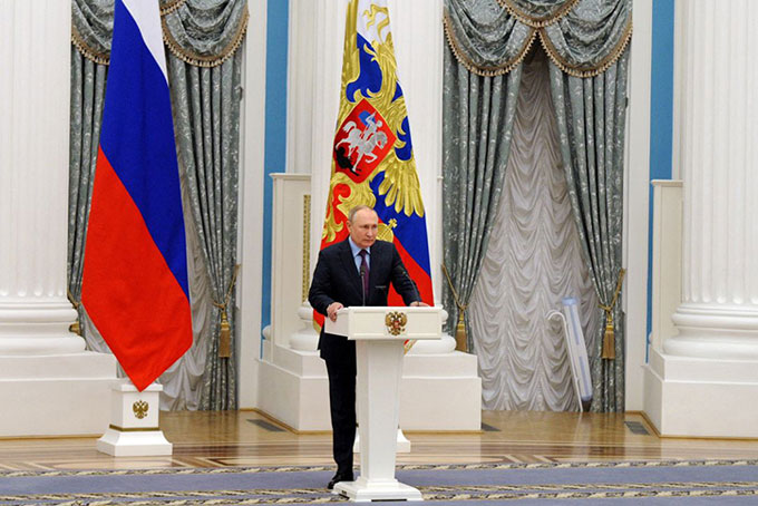 Tổng thống Nga Vladimir Putin. (Ảnh: Reuters)