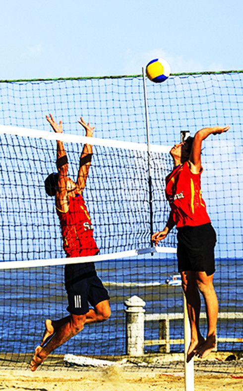Khanh Hoa beach volleyball athletes are the main forces of national beach volleyball teams