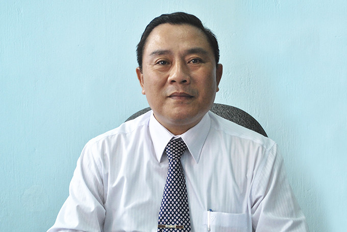 Pham Duy Loc, director of Khanh Hoa Provincial Department of Information and Communications