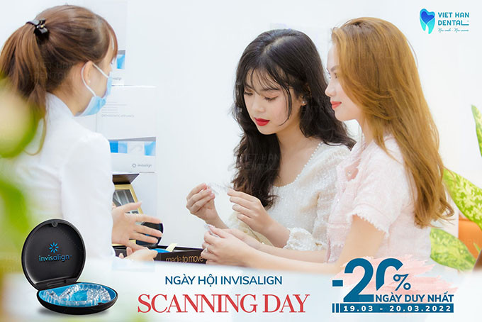 Ngày hội Invisalign Scanning Day sắp diễn ra tại Nha khoa Việt Hàn,
