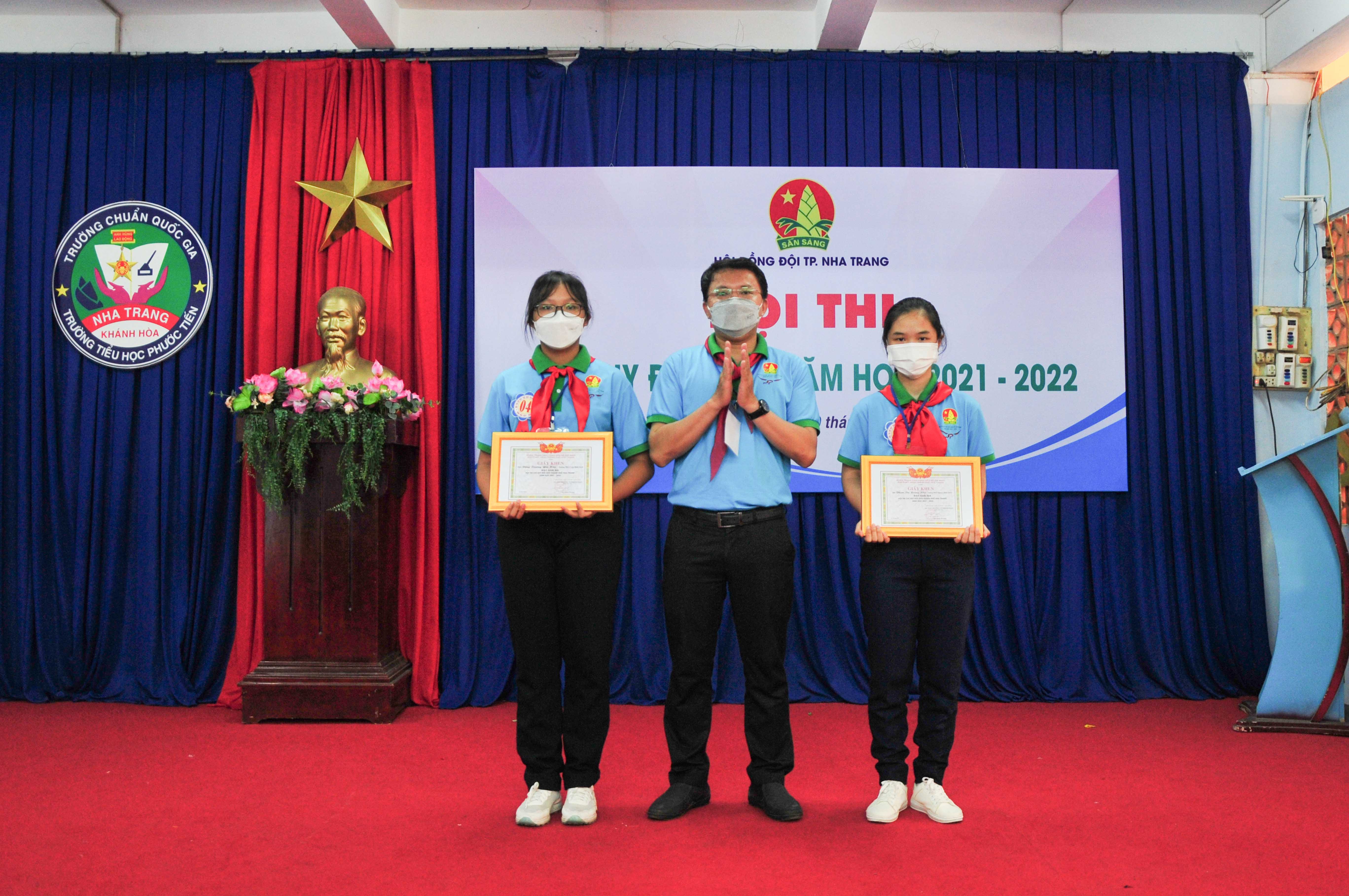 Trao giải hội thi Chỉ huy Đội giỏi TP. Nha Trang