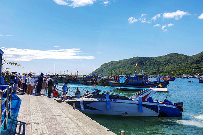 Bến tàu du lịch Nha Trang.