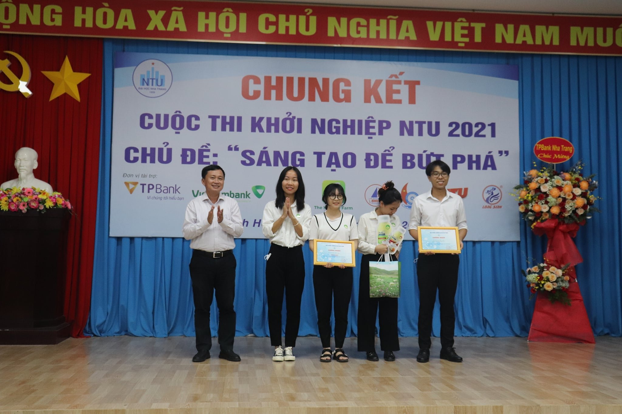 Trường Đại học Nha Trang: Chung kết Cuộc thi &quot;Ý tưởng khởi nghiệp 2021&quot;